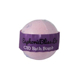 Euphoric Bliss CBD Bath Bomb 100mg Jasmine