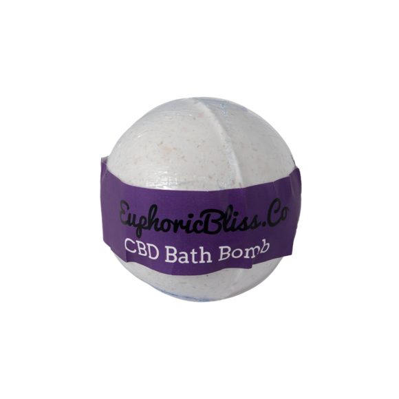 Euphoric Bliss Vanilla Bath Bomb Front