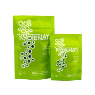 Kootenay Labs THC Indica Key Lime Gummies 50mg