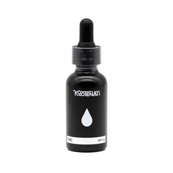 Kootenay Labs THC Tincture 600mg Front