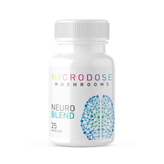 Microdose Mushrooms Neuro Blend 80mg – 25 Caps