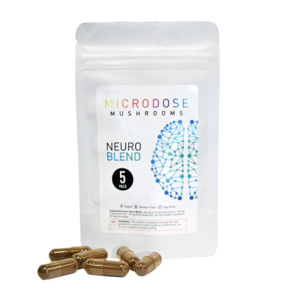 Microdose Mushrooms Nuero Blend-5-caps