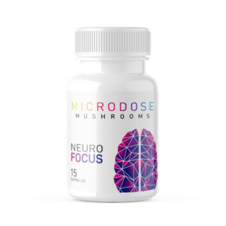 Microdose Mushrooms – Neuro Focus 150mg – 15 Caps