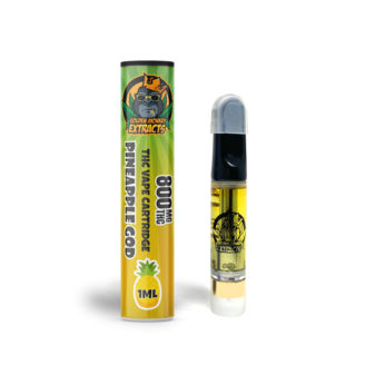 Golden Monkey Extracts THC Cartridge – Pineapple God – 1ml
