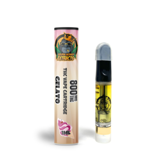 Golden Monkey Extracts THC Cartridge – Gelato – 1ml