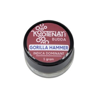 Kootenay Labs – Gorilla Hammer – Budder – Indica – 1g