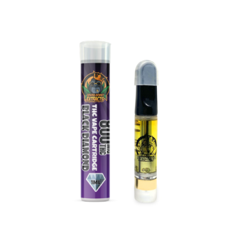 Golden Monkey Extracts THC Cartridge – Black Diamond – 1ml