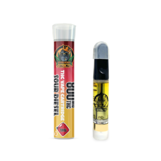 Golden Monkey Extracts THC Cartridge – Sour Diesel– 1ml