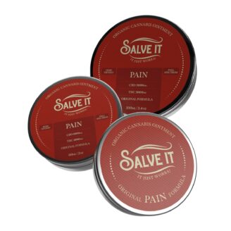 Salve It – Original Formula – Pain Salve – 1:1 THC/CBD – Extra Strength 6000mg
