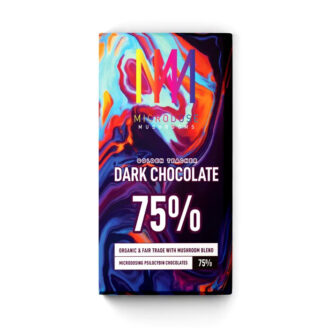 Microdose Mushrooms – 75% Dark Chocolate Bar 3g