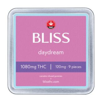 Bliss Daydream 1080mg THC Gummies – 9 pcs