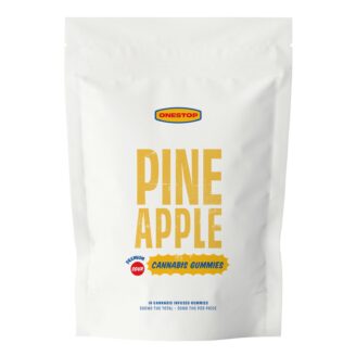 ONESTOP – Sour Pineapple 500mg THC Gummies